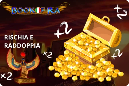 Rischia e Raddoppia in Book of Ra