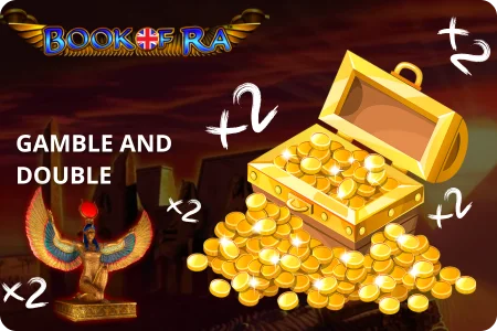 Gamble and Double in Book of Ra
